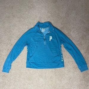 PINK Quarter Zip Pullover